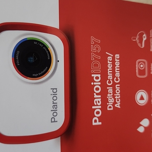 Polaroid Sport Action Camera 720p 12.1mp, Waterproof Camcorder Video Camera with - Picture 12 of 13